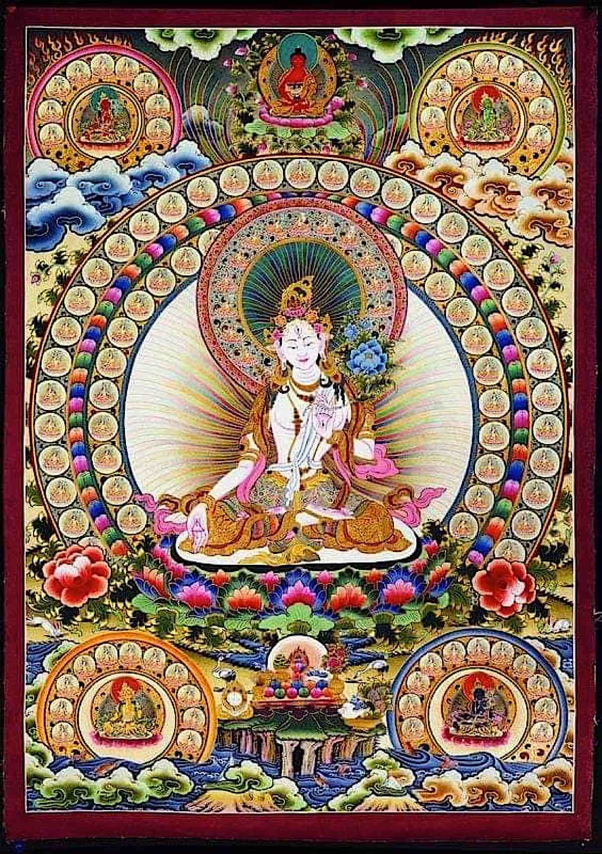 Buddha Weekly White Tara mandalas beautiful Buddhism