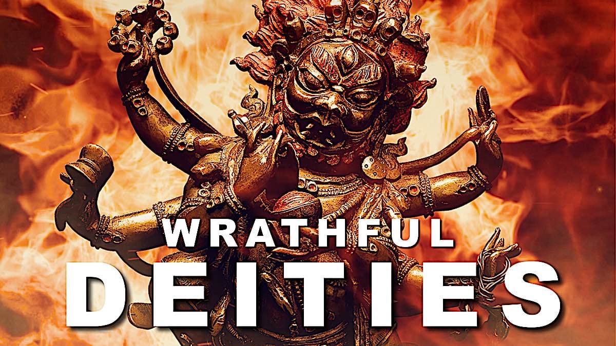 Buddha Weekly Wrathful Deities Youtube BW Title A 1 Buddhism