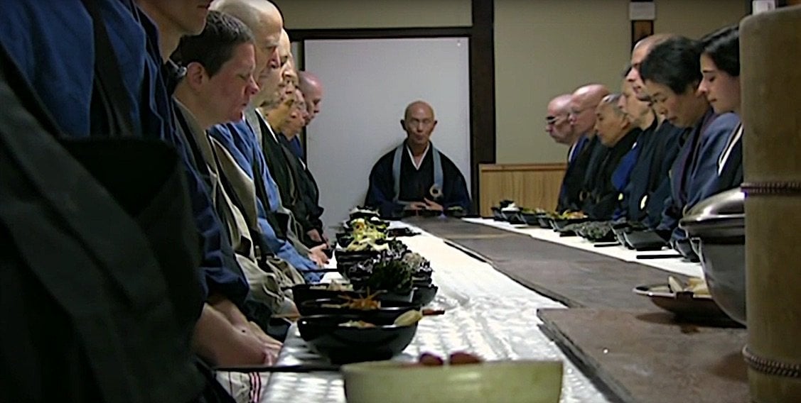 Buddha Weekly Zen discipline of eating in a Zen Temple Buddhism