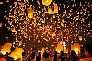 Buddha Weekly lantern festival dreamstime xl 27694447 Buddhism