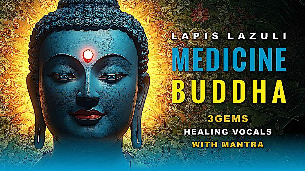 Lapis Lazuli Medicine Buddha @3GemsBand Healing Vocals with Bhaishajyaguru Mantra in Sanskrit 1 Buddha WeeklyMedicine BuddhaBuddha Weekly