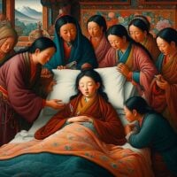 Delog Dewa Drolma has no life signs for five days as she journed to many Purelands