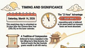 Goddess Guanyins Money Borrowing Day 2026 timingBuddha Weekly