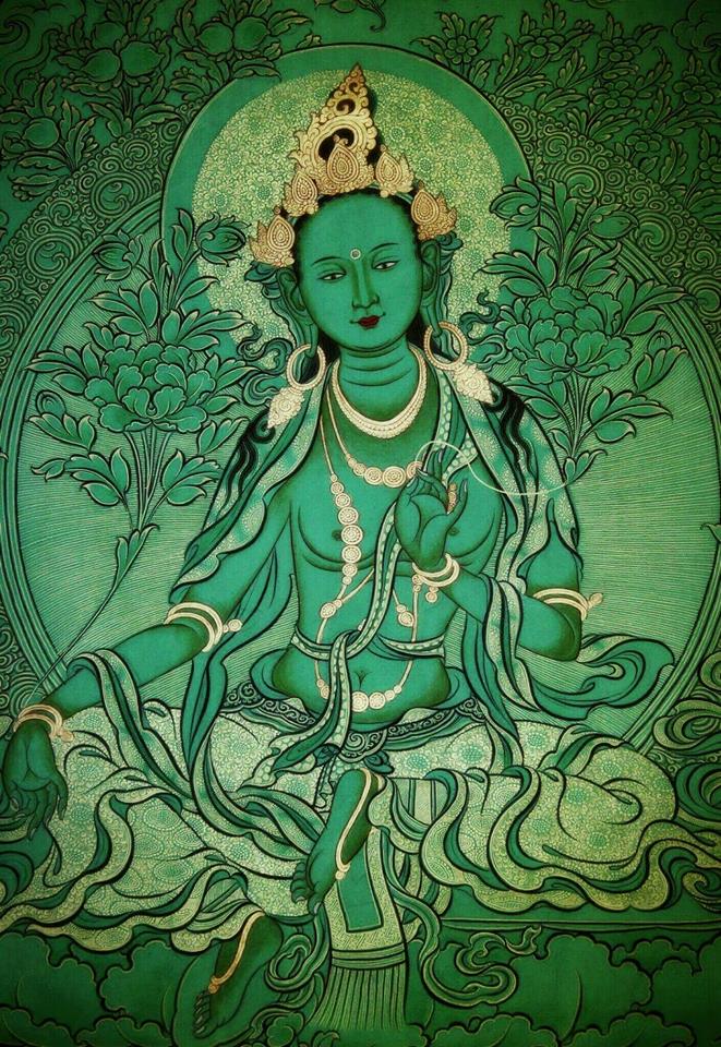 Green Tara Mother of the Buddhas