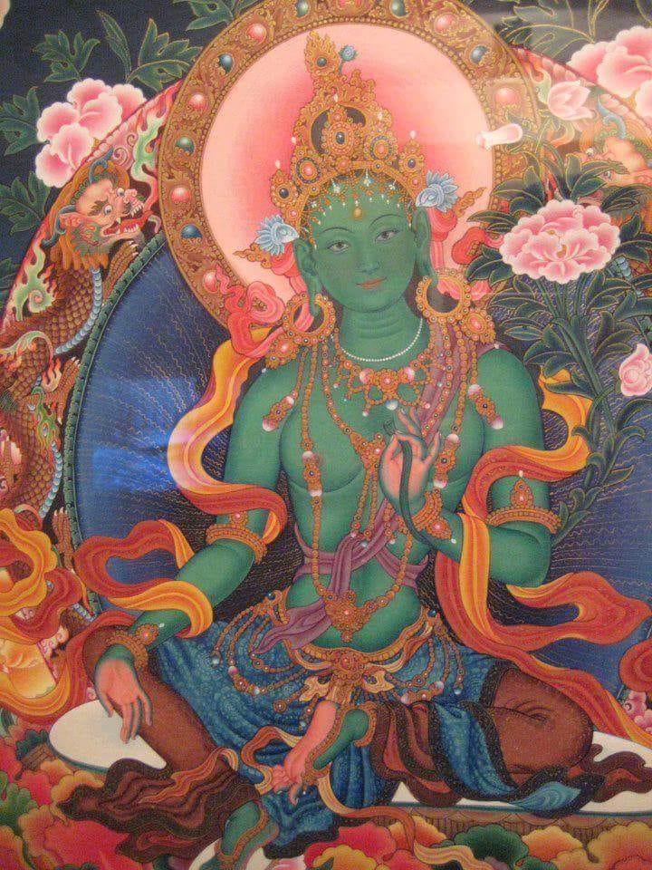 Green Tara beautifl image