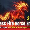 Harness Fire Horse Energy 2026Buddha Weekly