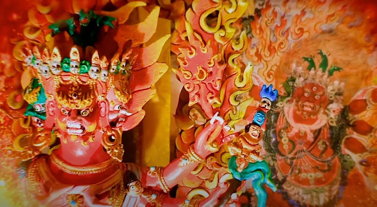Hayagriva Statue and Thangka Buddha WeeklyBuddha Weekly