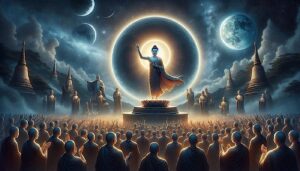 Multiverse moon lunar eclipseBuddha Weekly