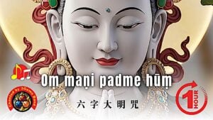 Om Mani Padme Hum Music Video 1 Hour Thumbnail, with performance by @3GemsBand