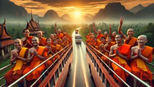 Puja Bus on the Enlightenment Highway