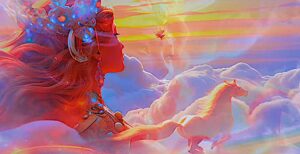 Red Tara Wish Horse bringing auspicious blessings in year of Fire Horse 2026 3Buddha Weekly