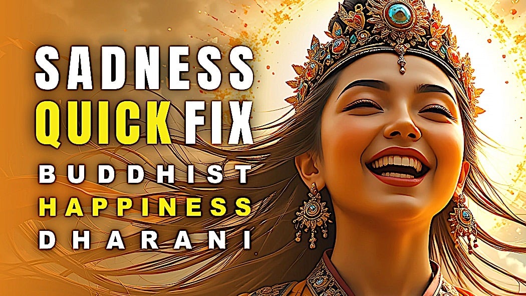 Buddhist Mantra Time Out: Sadness Quick Fix – Vasudhara Happiness Dharani Instant Pick-Me-Up Guided Visualization and Dharani Chanting