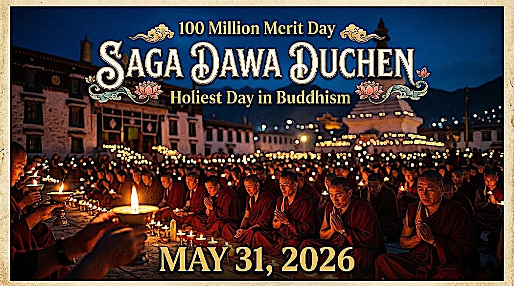 Saga Dawa Duchen holiest day 202605161345Buddha Weekly