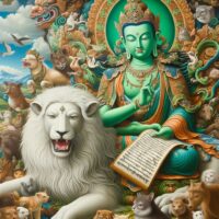 Sage of Splendid Lion Sthirasimha Muni Green 9