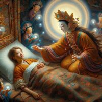 Tara with Delog Dewa Drolma who left her body for five days to journey with Tara