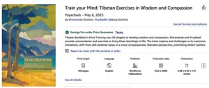 Train Your MInd Book On Amazon summaryBuddha Weekly