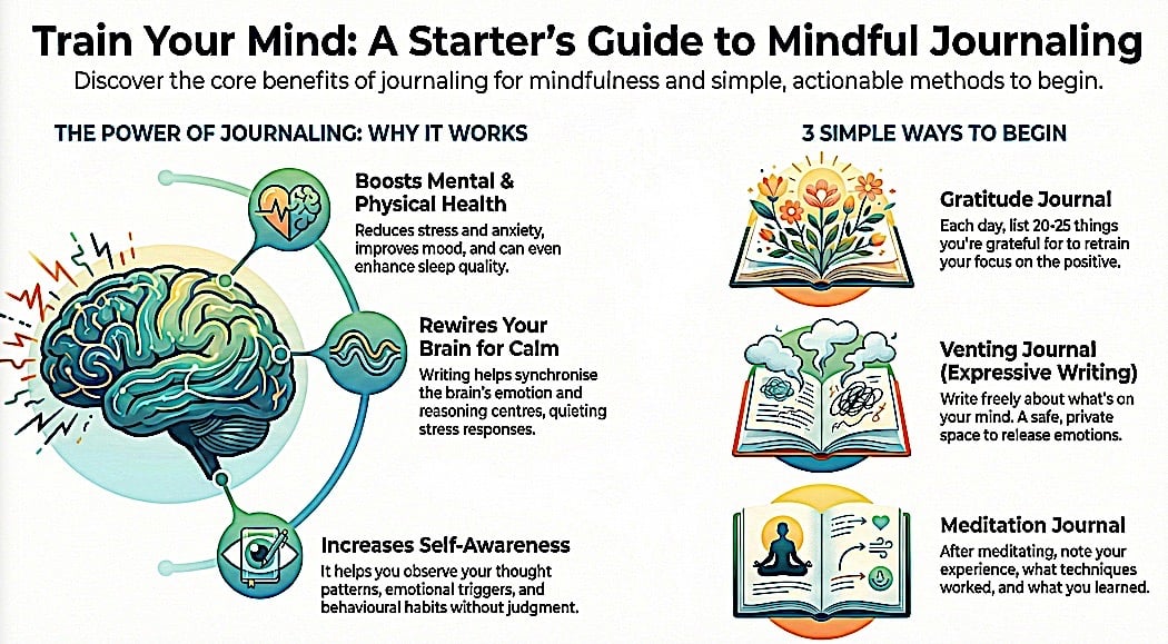 Train Your Mind with Mindful JournalingBuddha Weekly