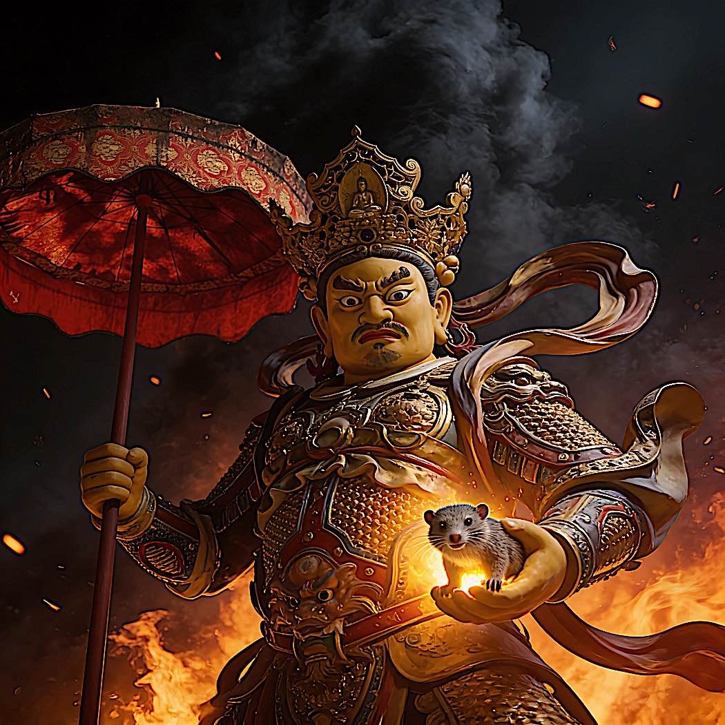 Vaisravaṇa North Mongoose 58Buddha Weekly