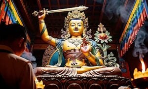 Vajratikṣṇa Manjusri The Sharp Cutter of SufferingBuddha Weekly