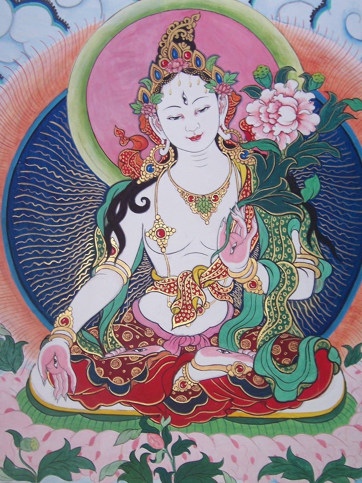 White Tara beautiful image