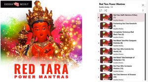 Youtube music playlist for Red Tara Power Mantras