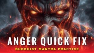 anger quick fix buddhist mantra