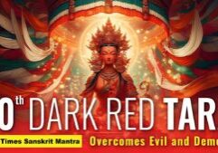 Powerful Mantra of Red-Black Tara 10 - Tara Who Brings Maras and the World Under Her Power