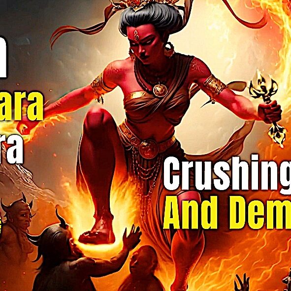 TARA – CRUSHER OF WARS 🔥 13th Tara Mantra Red-Black: Burns Fears and Anger to Ash – 2 Hours Thumbnail