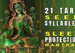 21 Tara Seed Syllable Sleep Meditation 2 Hour Video Thumbnail