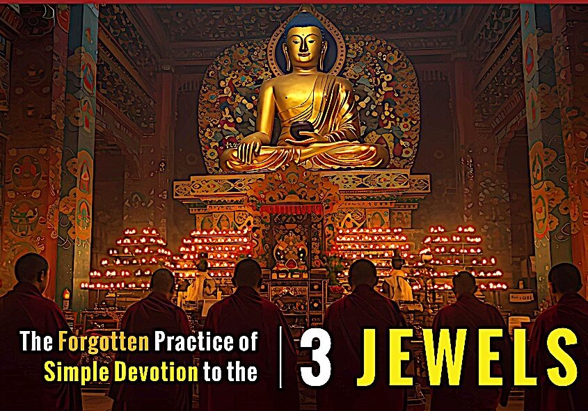 The Forgotten Practice of Devotion to the Three Jewels Video Thumbnail The Forgotten Practice of Devotion to the Three Jewels Video Thumbnail