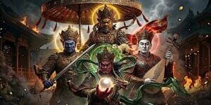 The Four Heavenly Kings are the Upholders of the Four Virtues in Buddhism and the Protectors of the Four Directions, who swore to protect the Dharma and the Dharma Practitioners. Their Puja and offerings can be made any day, but especially on the 29th Lunar Day.