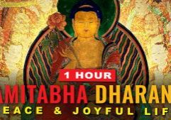 Amitabha Dharani for Peace and Joy video title.