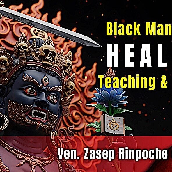 Black Manjushri Healing Teaching and Mantra Transmission from Venerable Zasep Rinpoche Video Thumbnail.