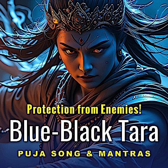 Black Tara Mantra and Puja Video Thumbnail.