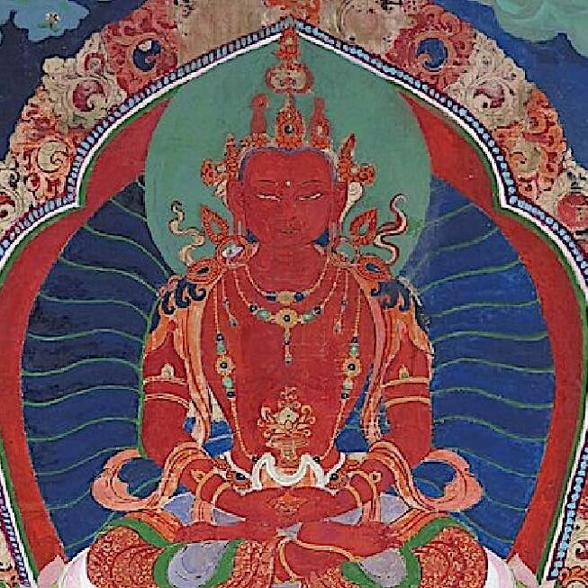 Buddha-Weekly-Amitayus feature shot-Buddhism Amitayus, the Buddha of Long Life, an emanation of Amitabha Buddha.