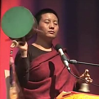 Buddha-Weekly-Ani Choying Drolma chod drum and chanting-Buddhism Internationally popular singing/chanting star, Tibetan Buddhist nun Ani Choying Drolma performs the Chod drum and chant. See video below.