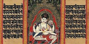 Buddha Weekly Avalokitesvara expounded the Heart Sutra Buddhism custom crop