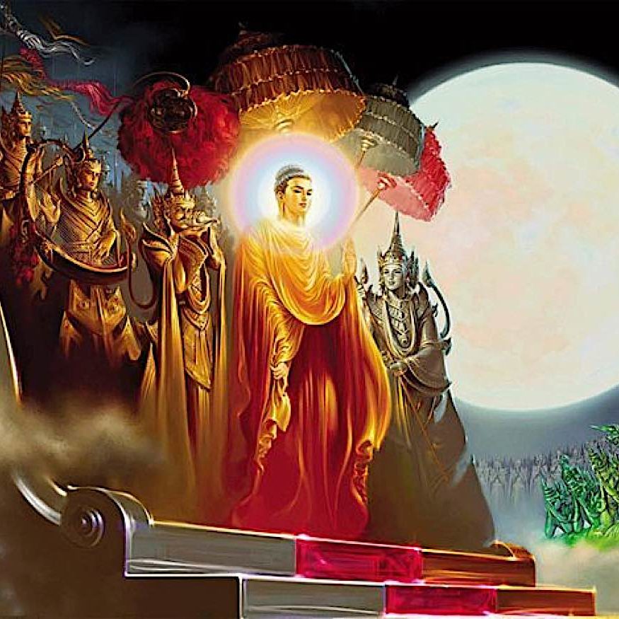 Buddha-Weekly-Buddha and Kevaddha-Buddhism The Blessed One, the Buddha, teacher of both man and gods.