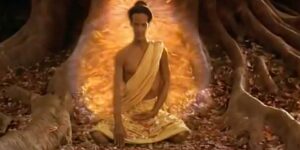 Keanu Reeves stars as Shakyamuni Buddha in the movie Little Buddha