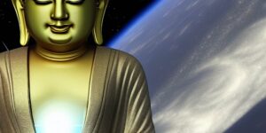 Buddha Weekly Buddha in space JA 2022 10 05 15.14.40 1 Buddhism custom crop