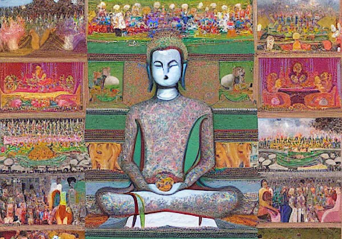 In Buddhism we are never alone if we have Bodhichitta. We are never alone if we take Refuge. Even if we are remote from our Sangha, in today's connected world, we are always a click away from our Sangha friends. No internet? Buddha, Dharma and Sangha are always at your heart. Your mind never loses the connection.