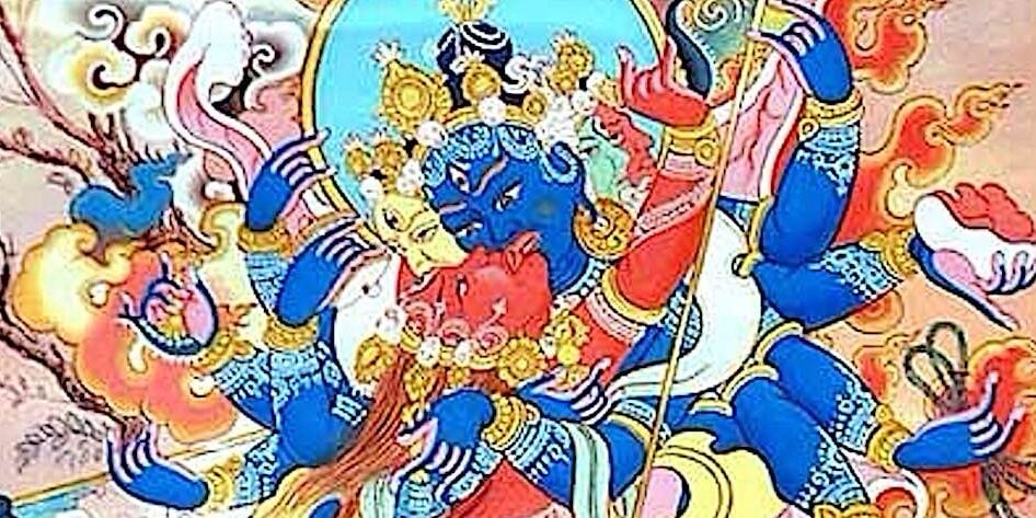 Buddha-Weekly-Close up of Vajrayogini and Heruka-Buddhism