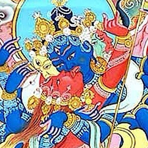 Buddha-Weekly-Close up of Vajrayogini and Heruka-Buddhism