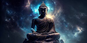 Buddha Weekly Cosmic Buddha Multiverse dreamstime 268427461 Buddhism custom crop