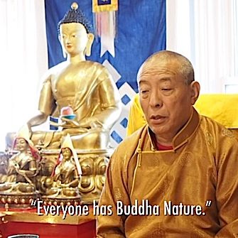 Buddha-Weekly-Everyone has Buddha Nature a video teaching from Zasep Rinpoche-Buddhism Every one has Buddha Nature says Zasep Tulku Rinpoche in a video teaching.