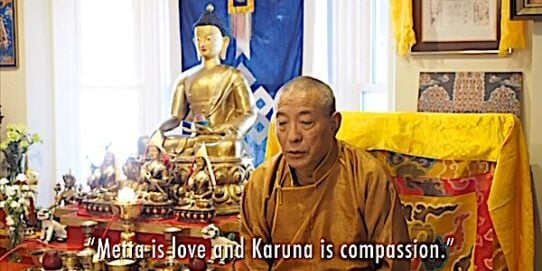 Buddha-Weekly-Feature image Metta and Karuna Love and Compassion teaching video with Zasep Tulku Rinpoche-Buddhism