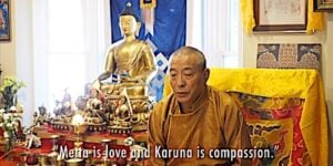 Buddha Weekly Feature image Metta and Karuna Love and Compassion teaching video with Zasep Tulku Rinpoche Buddhism custom crop