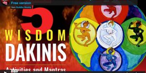 Buddha Weekly Five Wisdom Dakinis Video for members only Buddhism custom crop