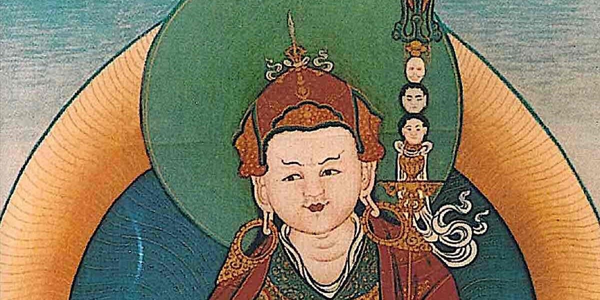 Guru Rinpoche Padmasambhava, the Lotus Born.
