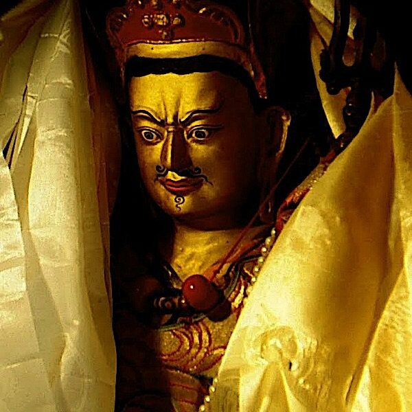 Buddha-Weekly-Guru Rinpoche in caves-Buddhism